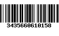 Código de Barras 3435660610158