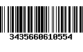 Código de Barras 3435660610554