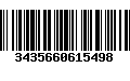 Código de Barras 3435660615498