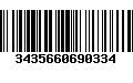 Código de Barras 3435660690334