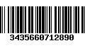 Código de Barras 3435660712890