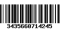 Código de Barras 3435660714245