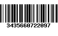 Código de Barras 3435660722097