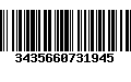 Código de Barras 3435660731945