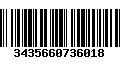 Código de Barras 3435660736018