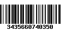 Código de Barras 3435660740350