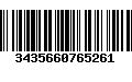 Código de Barras 3435660765261