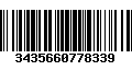 Código de Barras 3435660778339