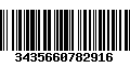 Código de Barras 3435660782916