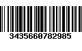 Código de Barras 3435660782985