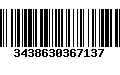 Código de Barras 3438630367137