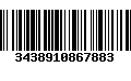 Código de Barras 3438910867883