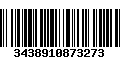 Código de Barras 3438910873273