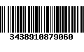 Código de Barras 3438910879060