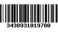 Código de Barras 3438931019780