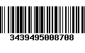 Código de Barras 3439495008708