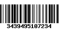 Código de Barras 3439495107234