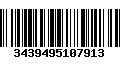 Código de Barras 3439495107913