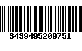 Código de Barras 3439495200751