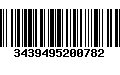 Código de Barras 3439495200782