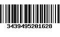 Código de Barras 3439495201628