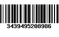 Código de Barras 3439495208986