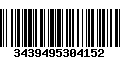 Código de Barras 3439495304152