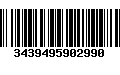 Código de Barras 3439495902990