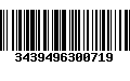 Código de Barras 3439496300719