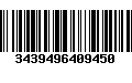 Código de Barras 3439496409450