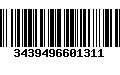 Código de Barras 3439496601311