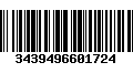 Código de Barras 3439496601724