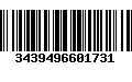 Código de Barras 3439496601731