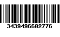 Código de Barras 3439496602776