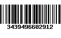 Código de Barras 3439496602912