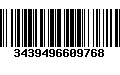 Código de Barras 3439496609768