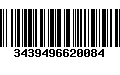 Código de Barras 3439496620084