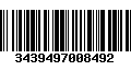 Código de Barras 3439497008492