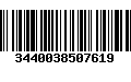 Código de Barras 3440038507619