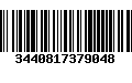 Código de Barras 3440817379048