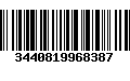 Código de Barras 3440819968387