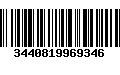 Código de Barras 3440819969346