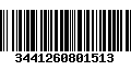 Código de Barras 3441260801513