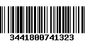 Código de Barras 3441800741323