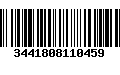 Código de Barras 3441808110459