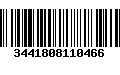 Código de Barras 3441808110466