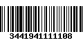 Código de Barras 3441941111108