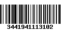 Código de Barras 3441941113102