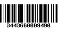 Código de Barras 3443660009490