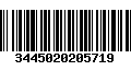 Código de Barras 3445020205719